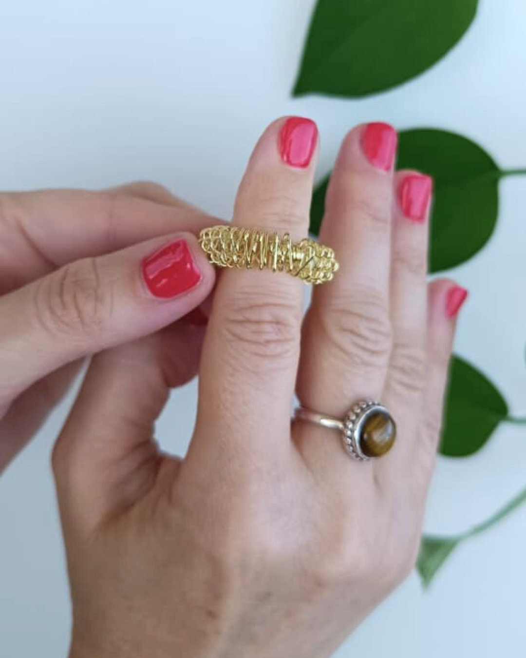 Anillo Dorado Acupresión