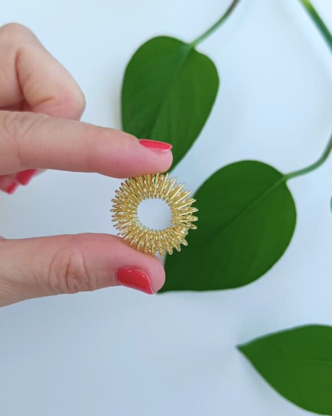 Anillo Dorado Acupresión