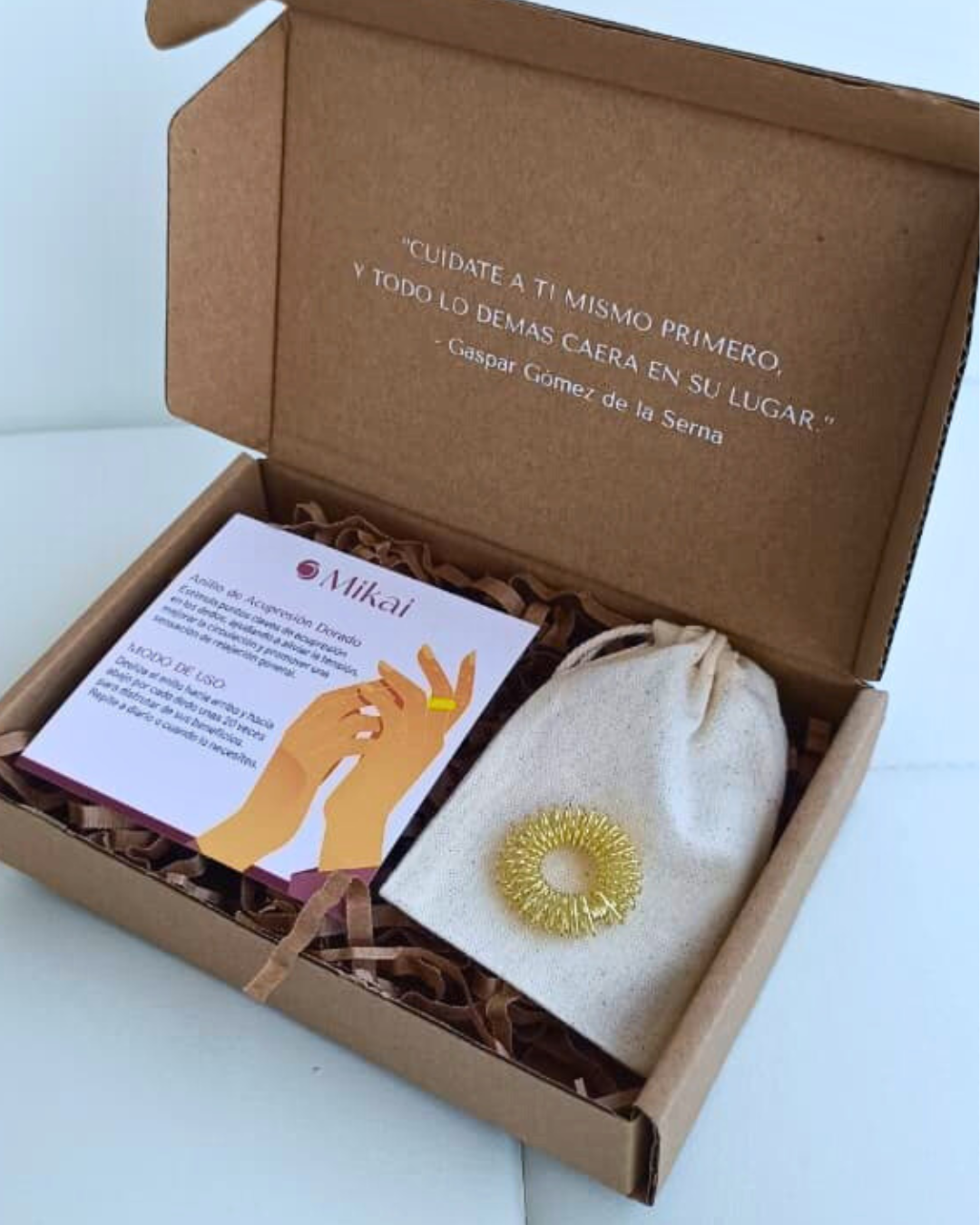 Anillo Dorado Acupresión