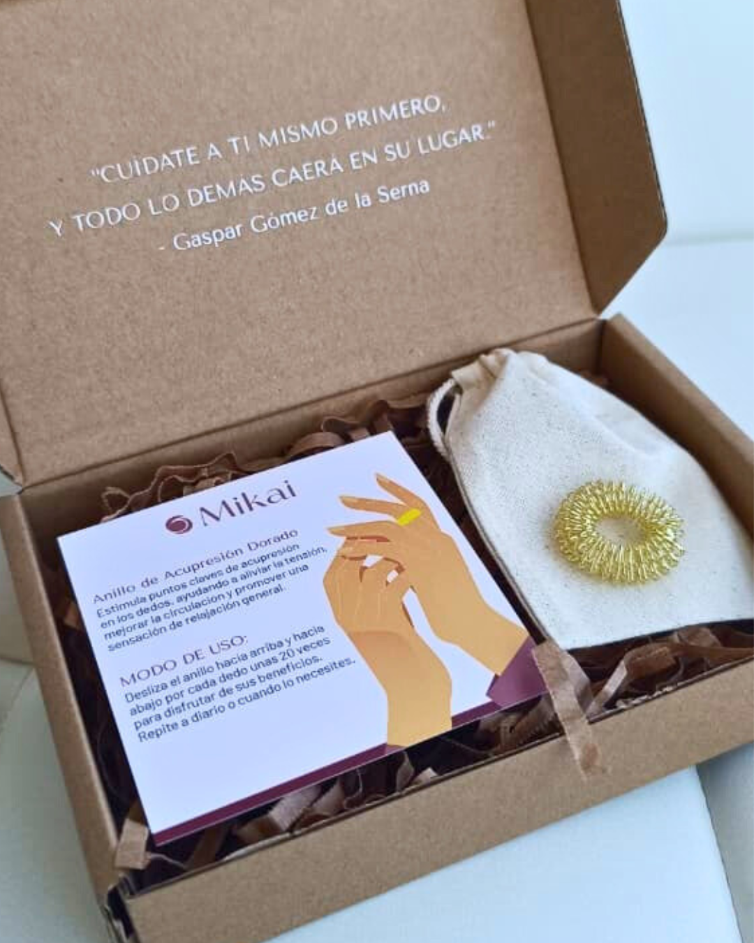 Anillo Dorado Acupresión