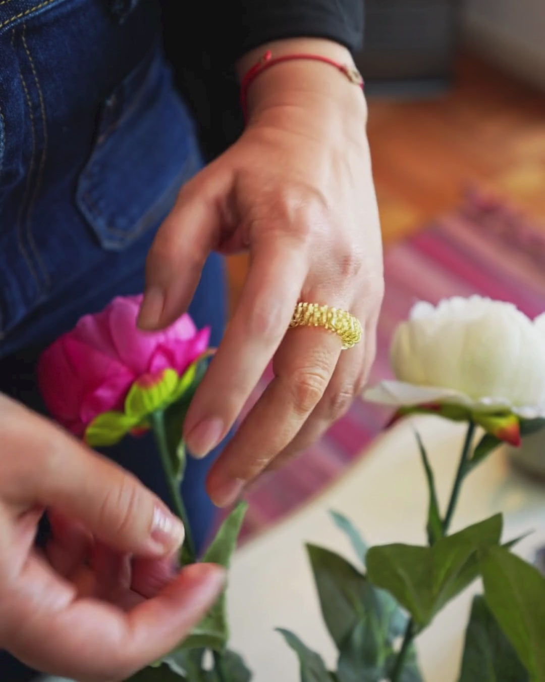 Anillo Dorado Acupresión